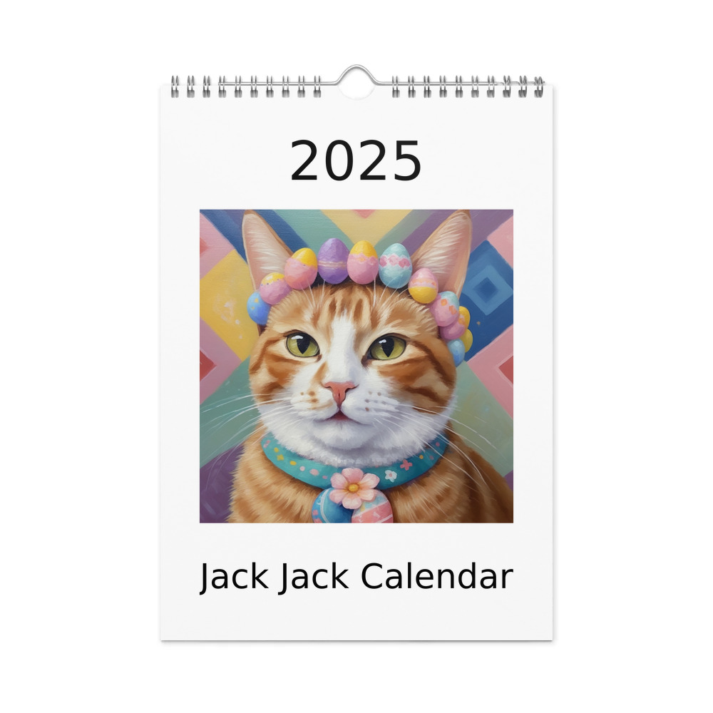PugMug Custom Jack Jack Wall Calendar (2026)
