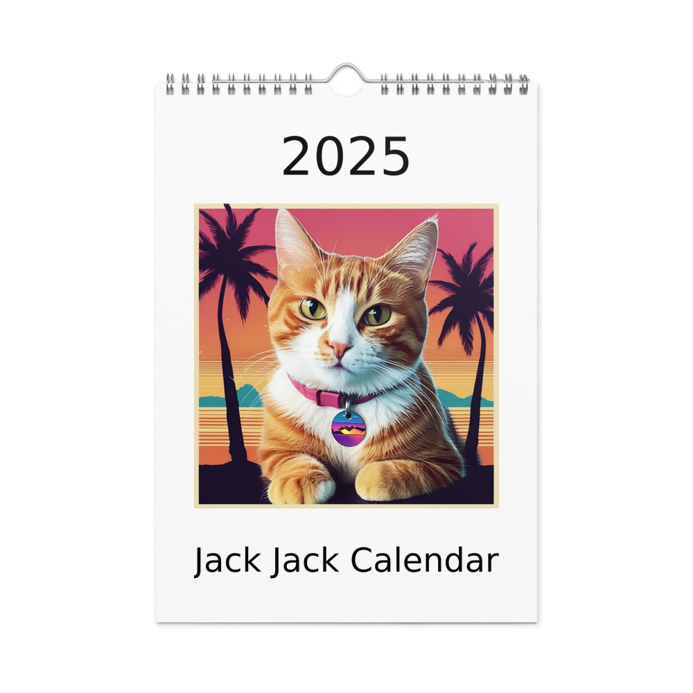 PugMug Custom Jack Jack Wall Calendar (2026)