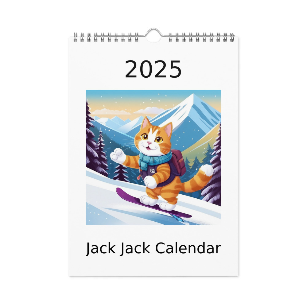 PugMug Custom Jack Jack Wall Calendar (2026)