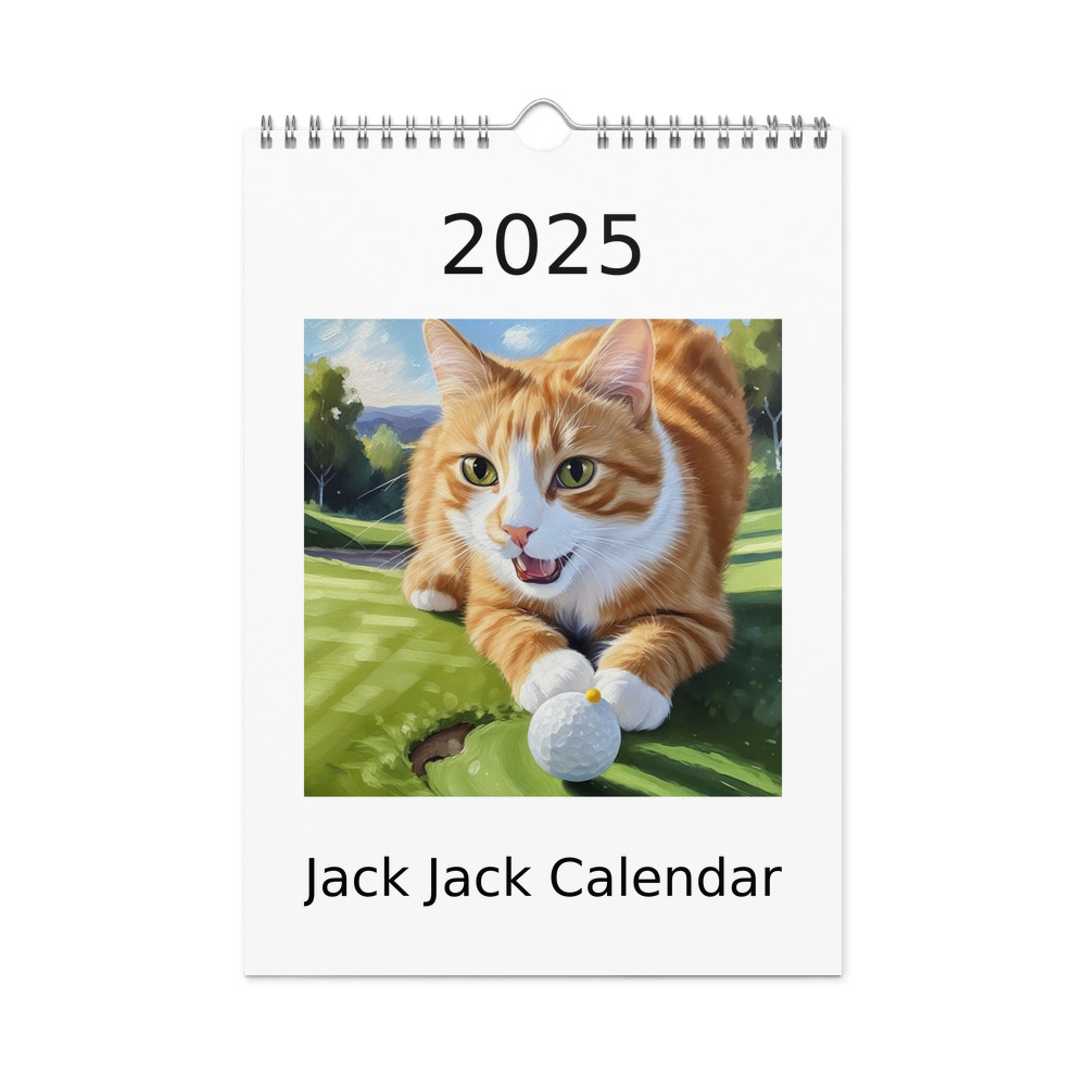 PugMug Custom Jack Jack Wall Calendar (2026)