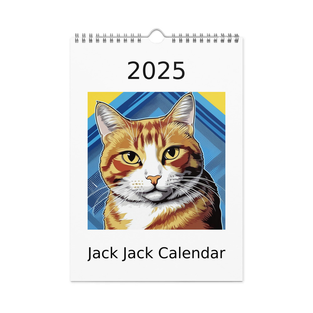 PugMug Custom Jack Jack Wall Calendar (2026)