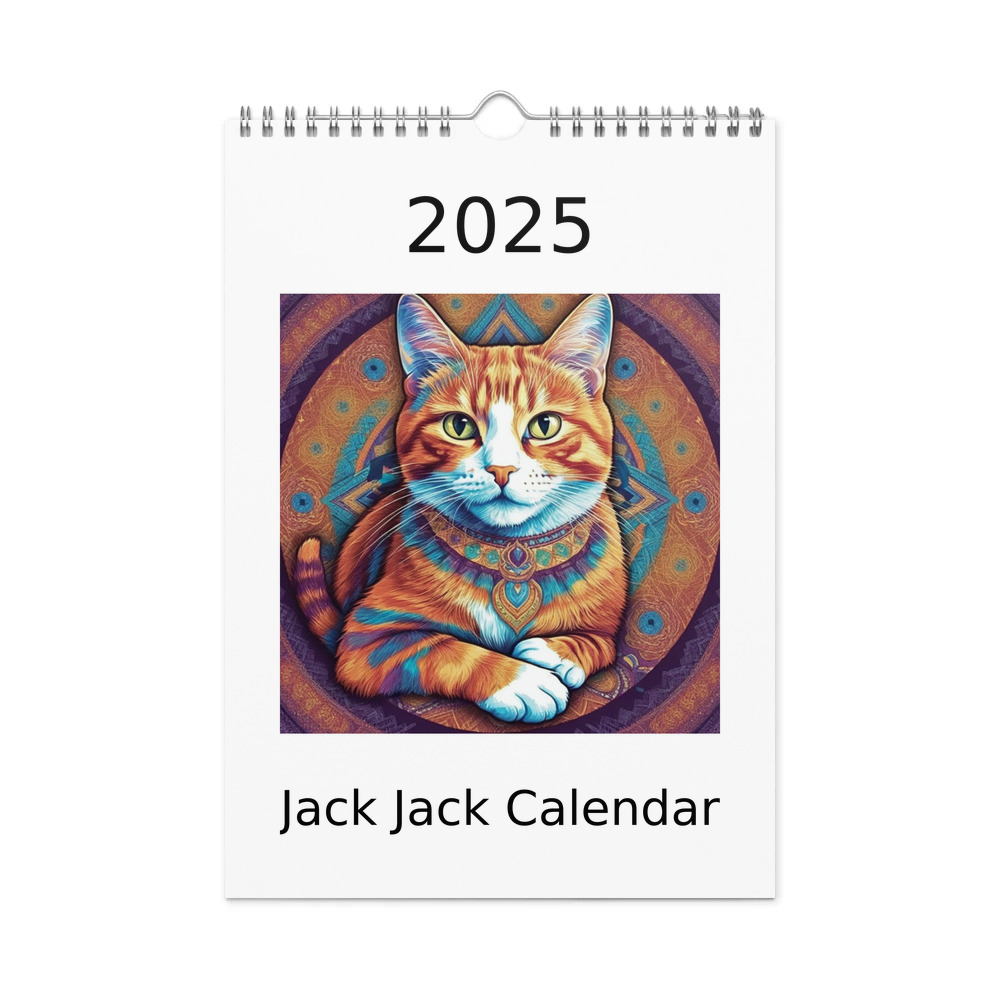 PugMug Custom Jack Jack Wall Calendar (2026)