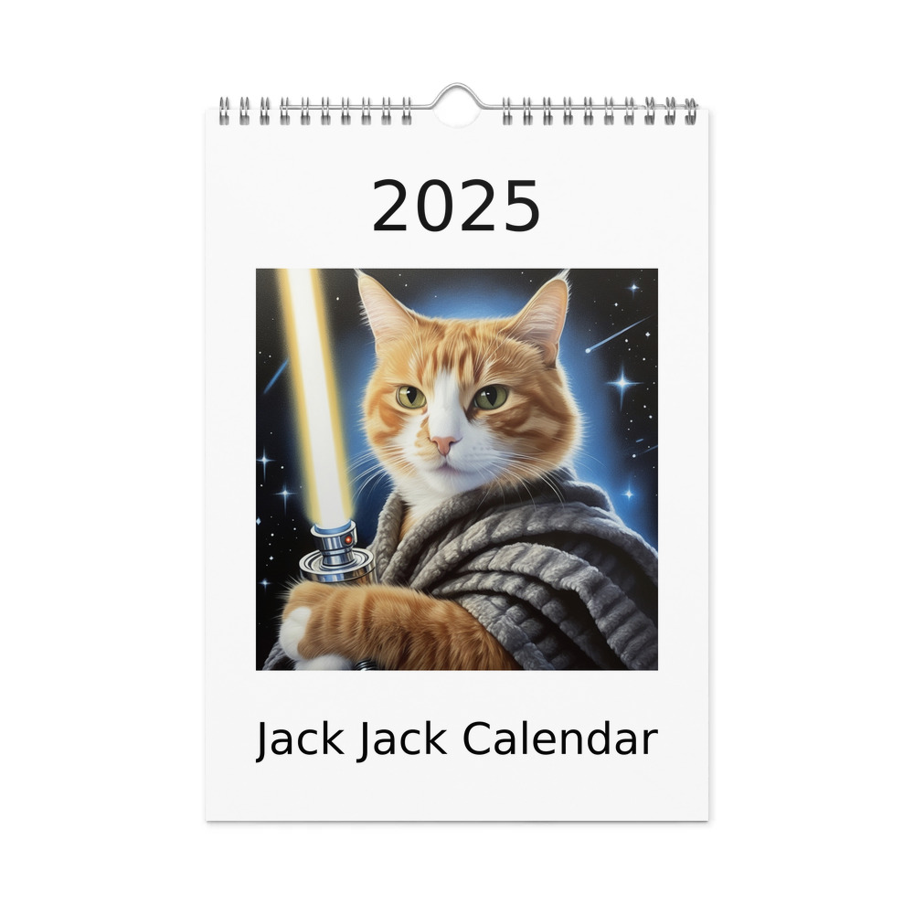 PugMug Custom Jack Jack Wall Calendar (2026)