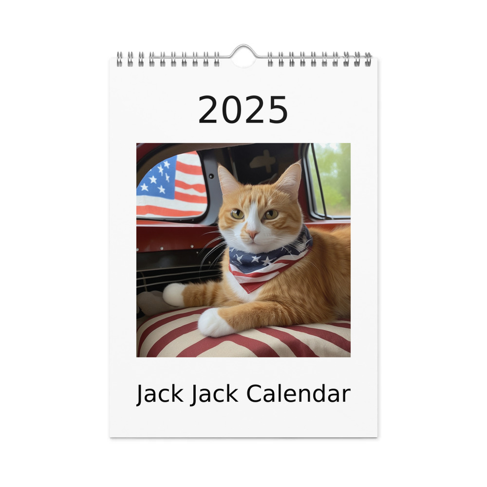 PugMug Custom Jack Jack Wall Calendar (2026)