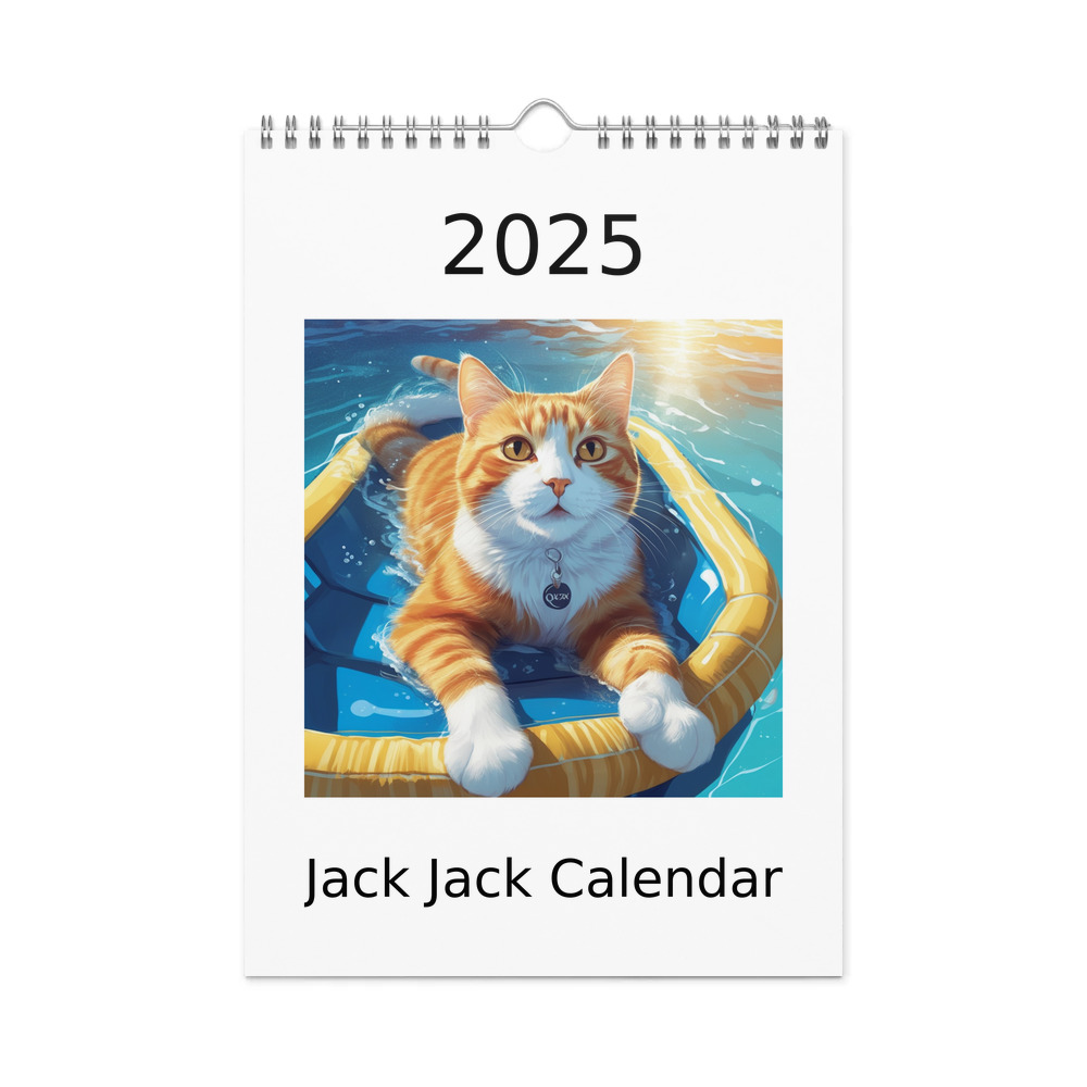 PugMug Custom Jack Jack Wall Calendar (2026)