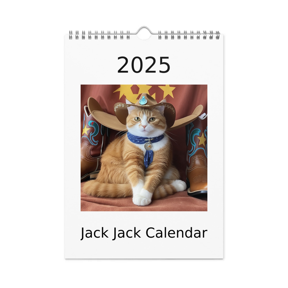PugMug Custom Jack Jack Wall Calendar (2026)