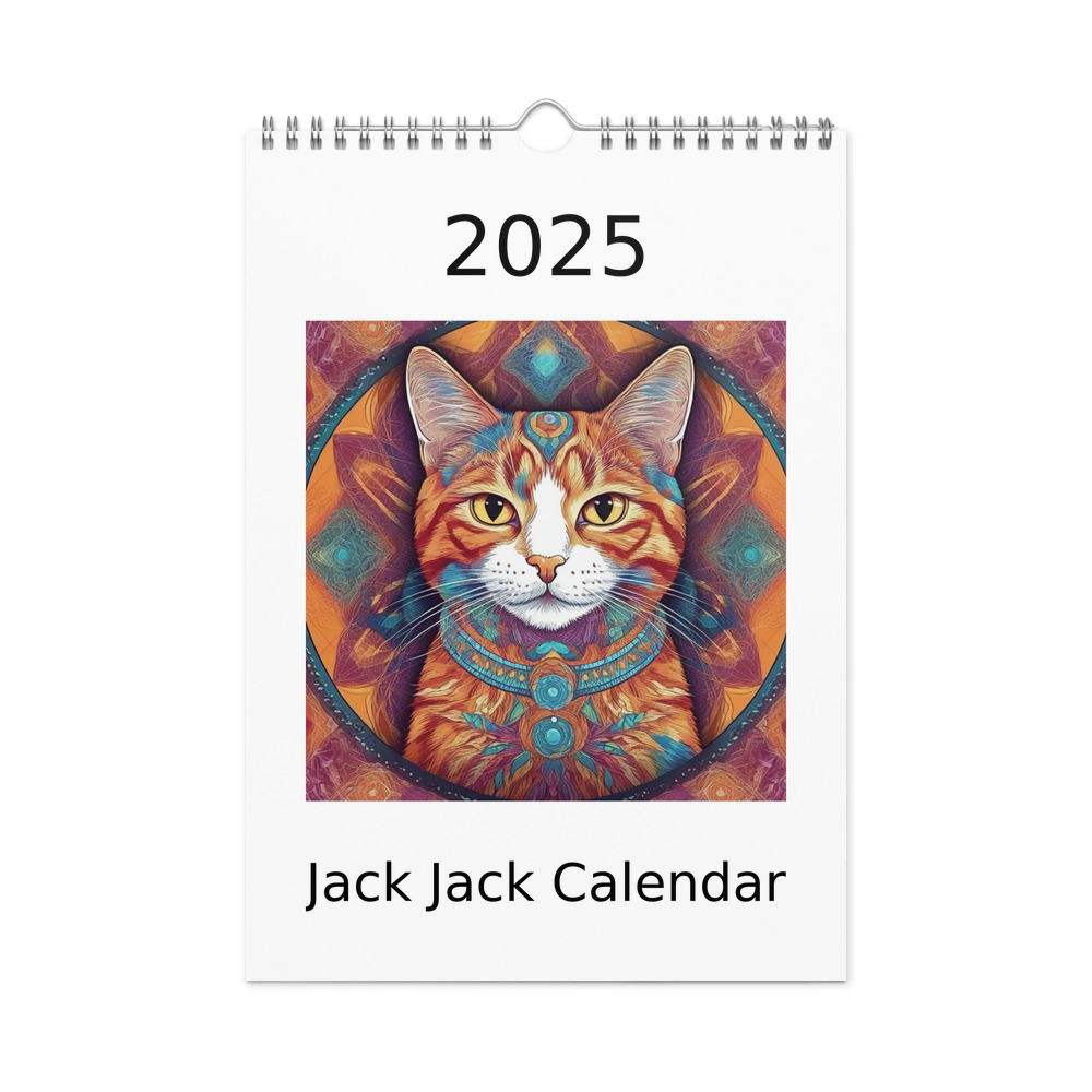 PugMug Custom Jack Jack Wall Calendar (2026)