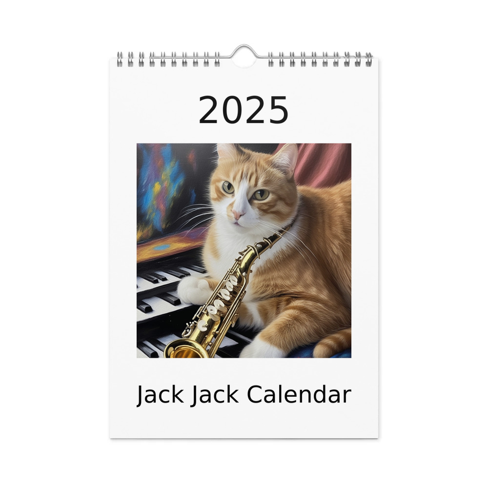PugMug Custom Jack Jack Wall Calendar (2026)