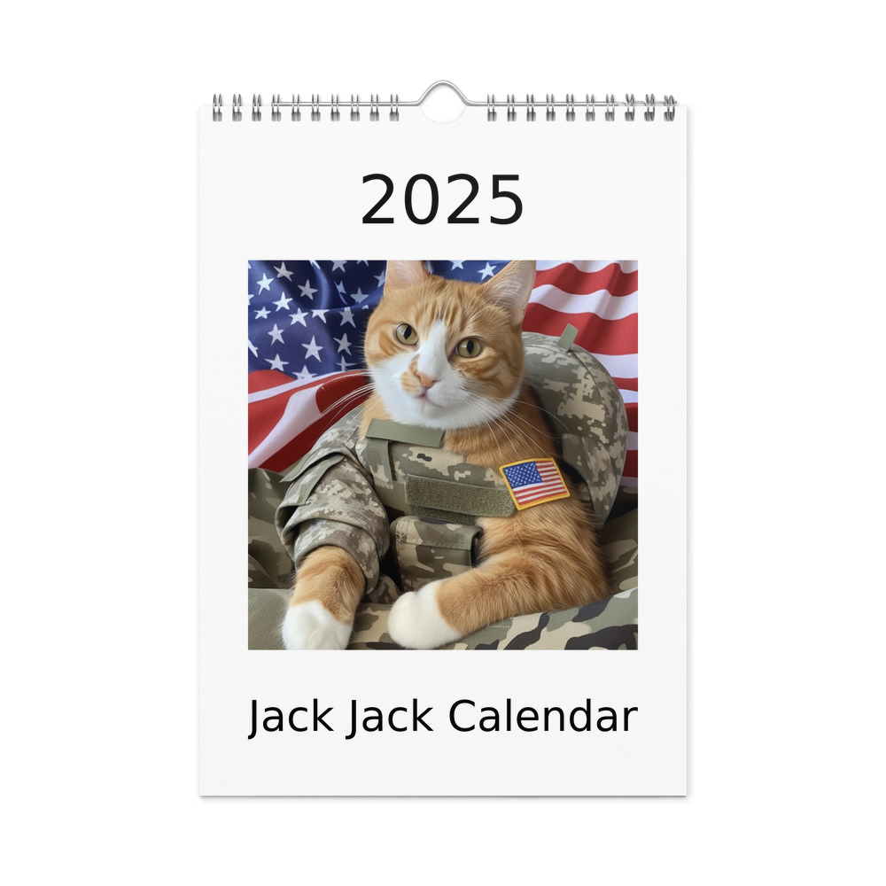 PugMug Custom Jack Jack Wall Calendar (2026)