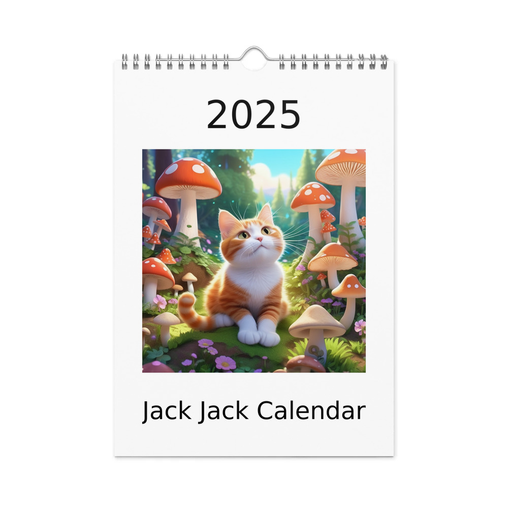 PugMug Custom Jack Jack Wall Calendar (2026)