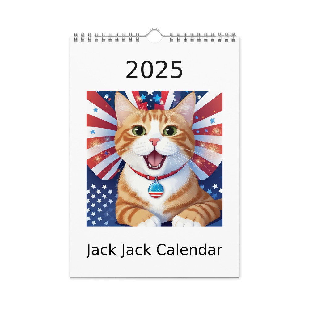 PugMug Custom Jack Jack Wall Calendar (2026)