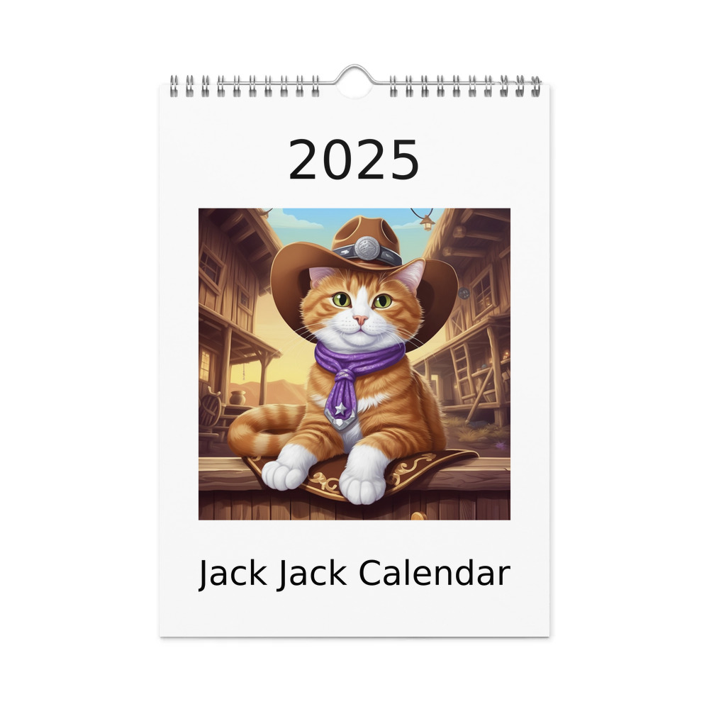 PugMug Custom Jack Jack Wall Calendar (2026)