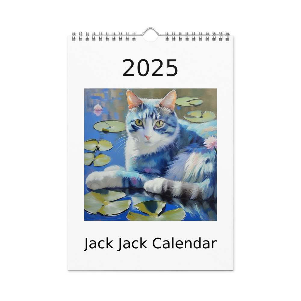PugMug Custom Jack Jack Wall Calendar (2026)