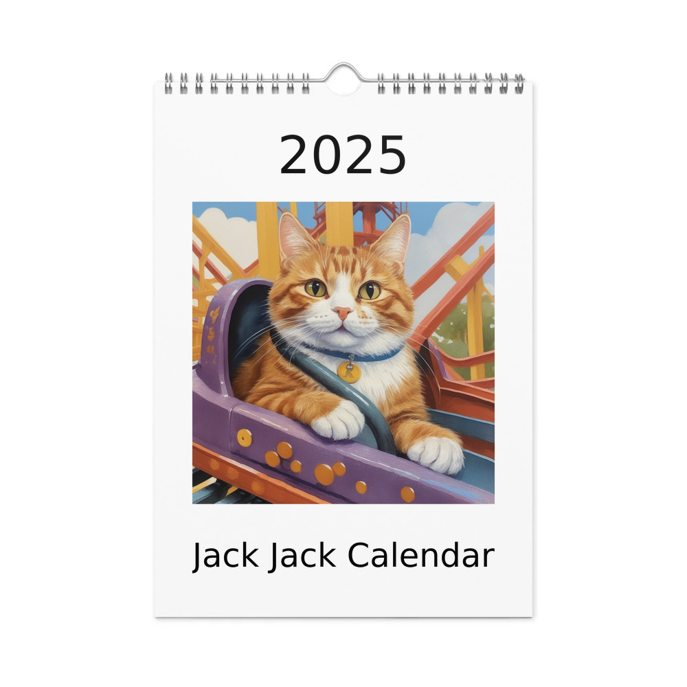 PugMug Custom Jack Jack Wall Calendar (2026)