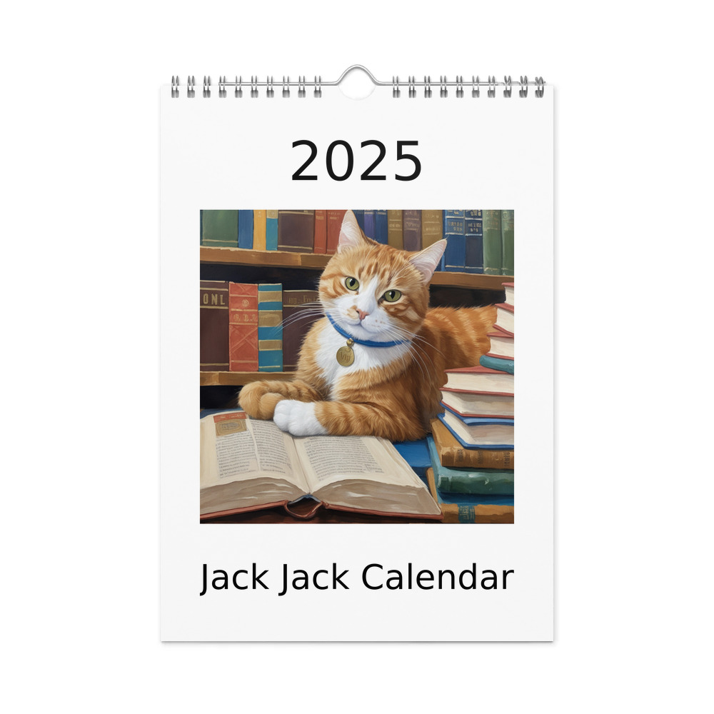 PugMug Custom Jack Jack Wall Calendar (2026)