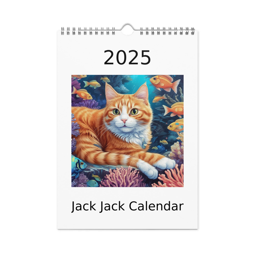 PugMug Custom Jack Jack Wall Calendar (2026)