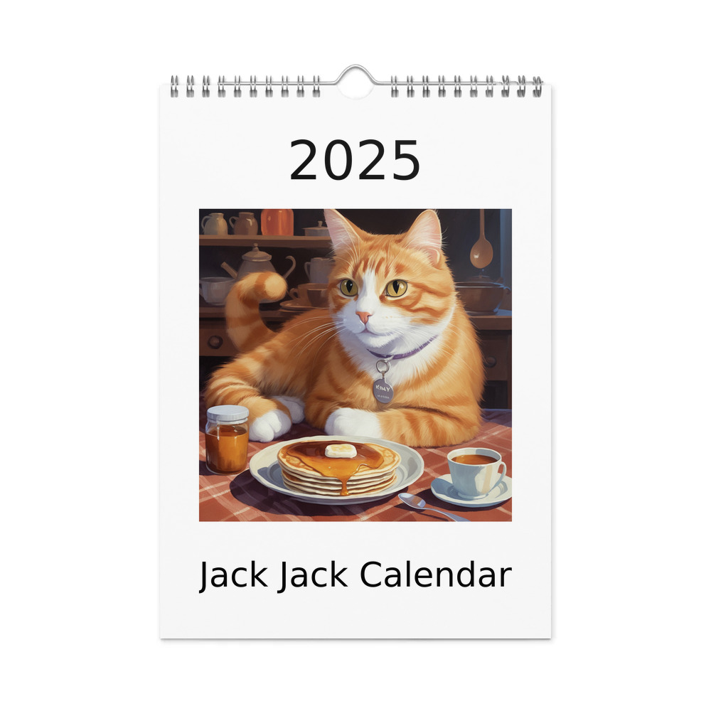 PugMug Custom Jack Jack Wall Calendar (2026)