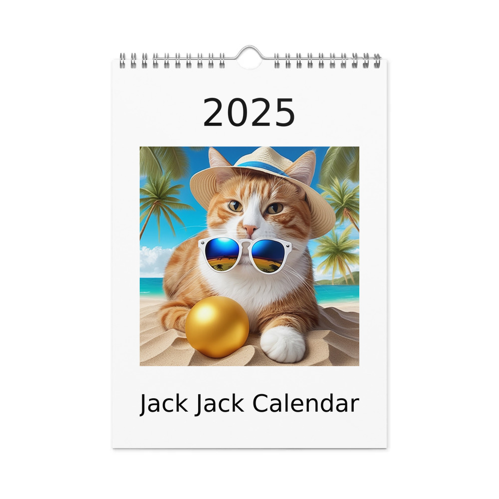 PugMug Custom Jack Jack Wall Calendar (2026)