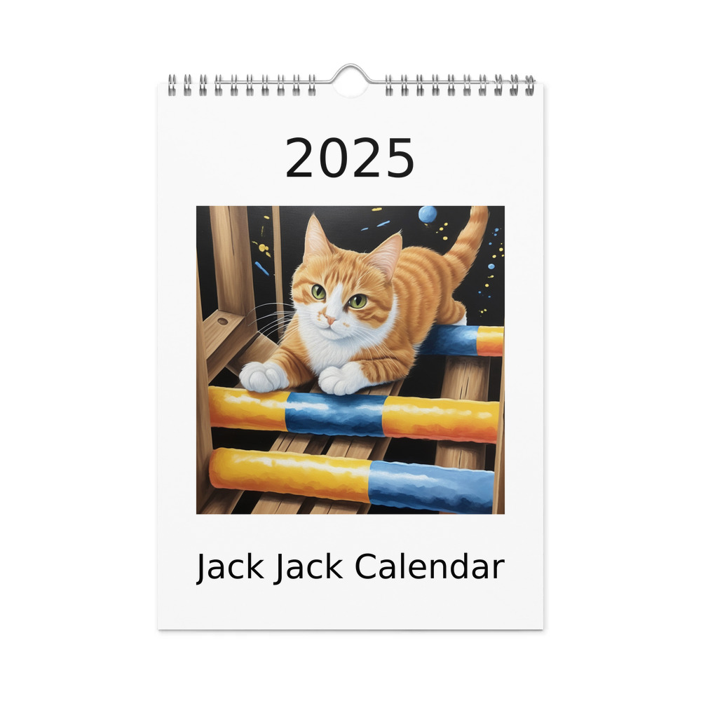 PugMug Custom Jack Jack Wall Calendar (2026)