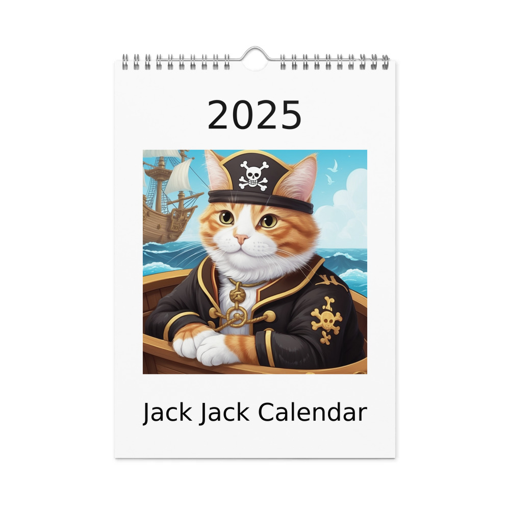 PugMug Custom Jack Jack Wall Calendar (2026)