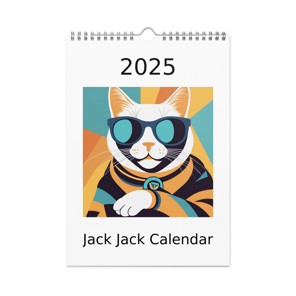 PugMug Custom Jack Jack Wall Calendar (2026)
