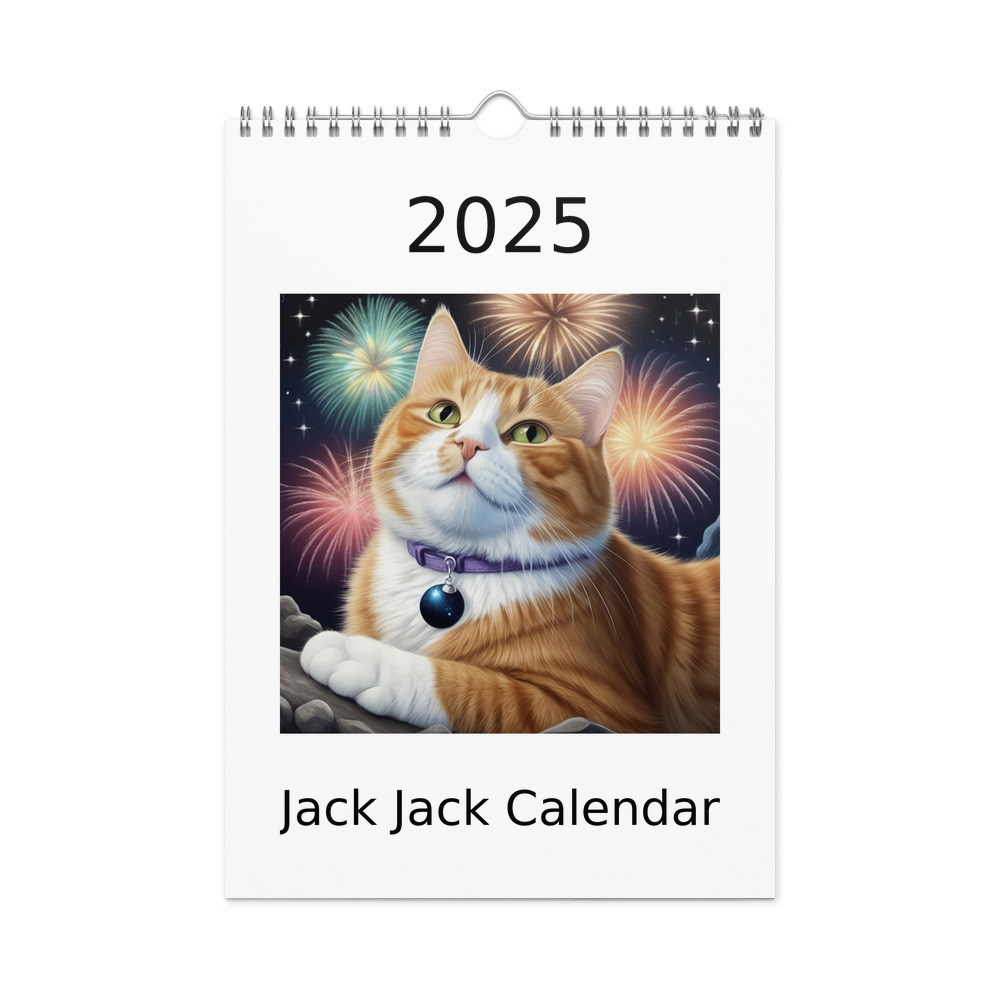 PugMug Custom Jack Jack Wall Calendar (2026)
