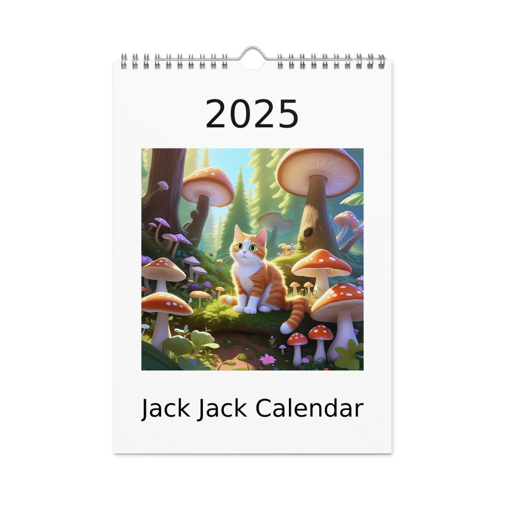 PugMug Custom Jack Jack Wall Calendar (2026)