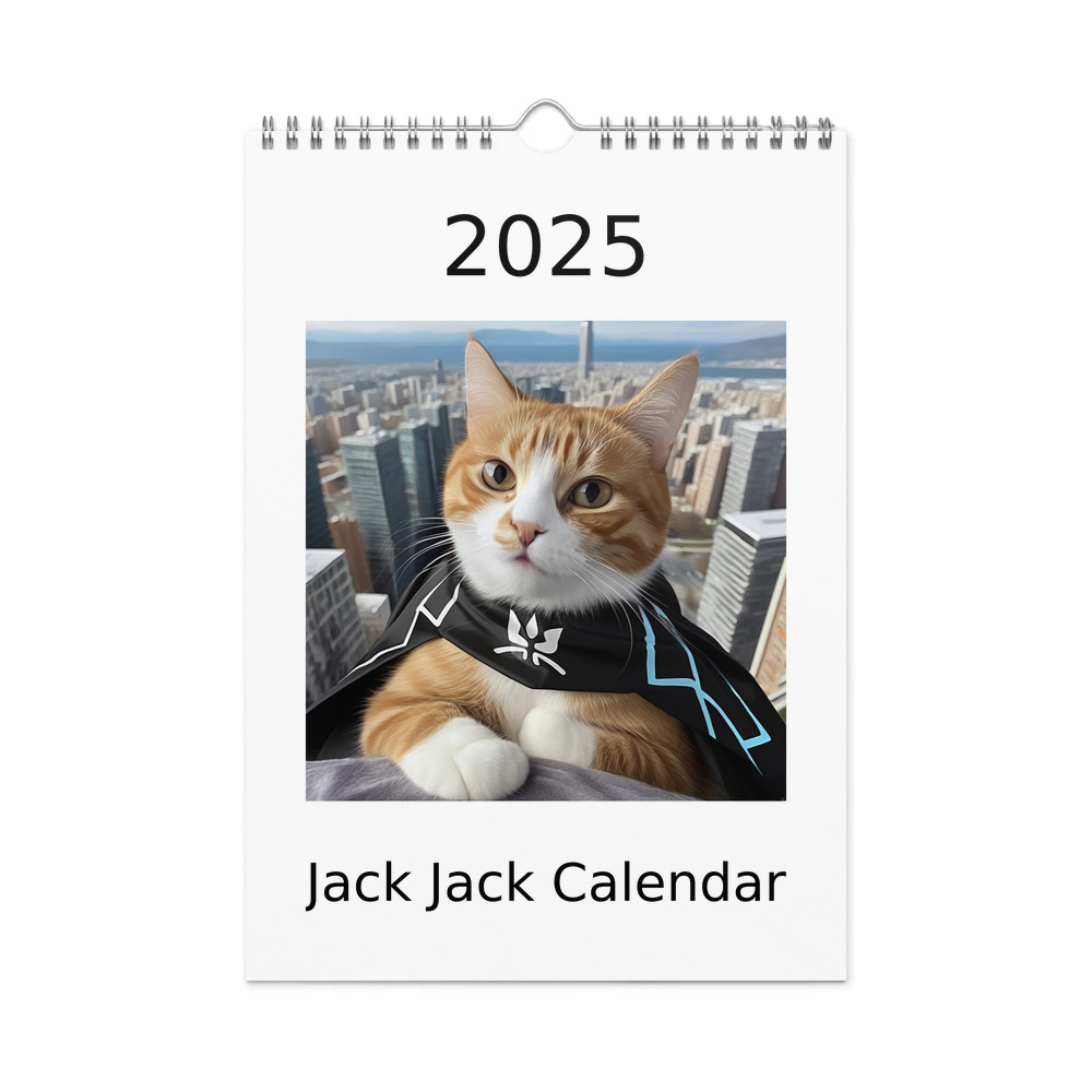 PugMug Custom Jack Jack Wall Calendar (2026)