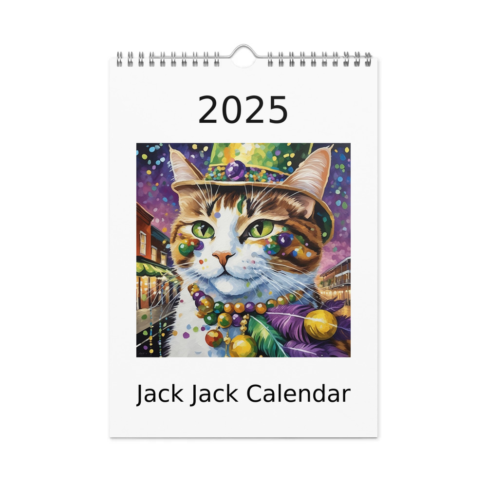 PugMug Custom Jack Jack Wall Calendar (2026)