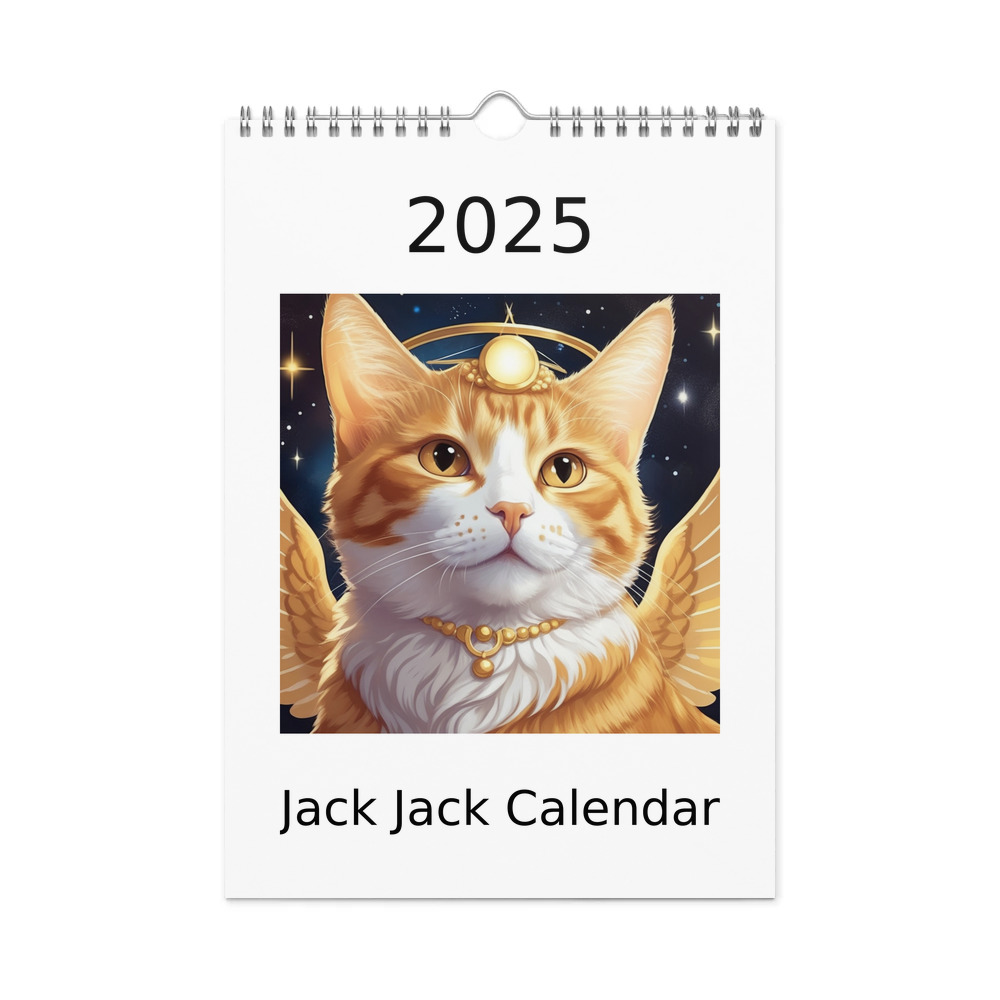 PugMug Custom Jack Jack Wall Calendar (2026)