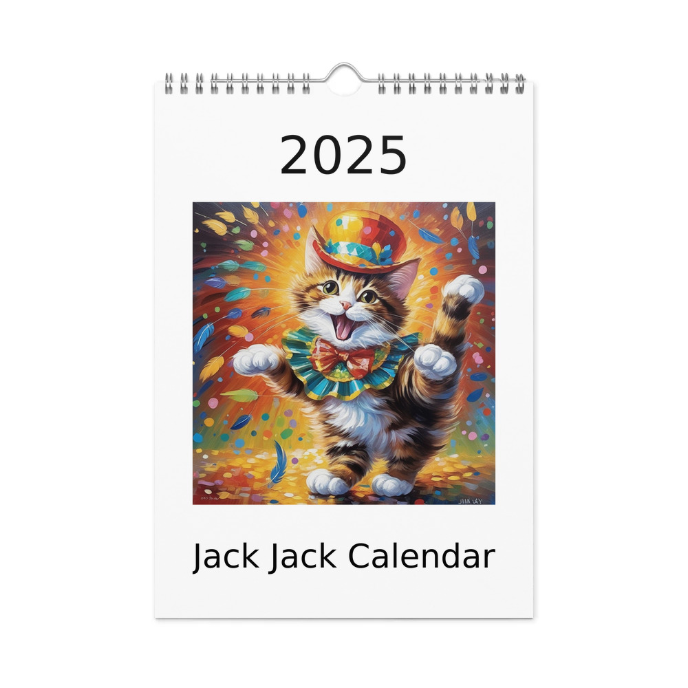 PugMug Custom Jack Jack Wall Calendar (2026)