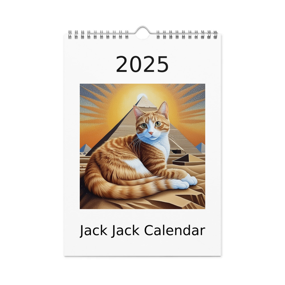 PugMug Custom Jack Jack Wall Calendar (2026)