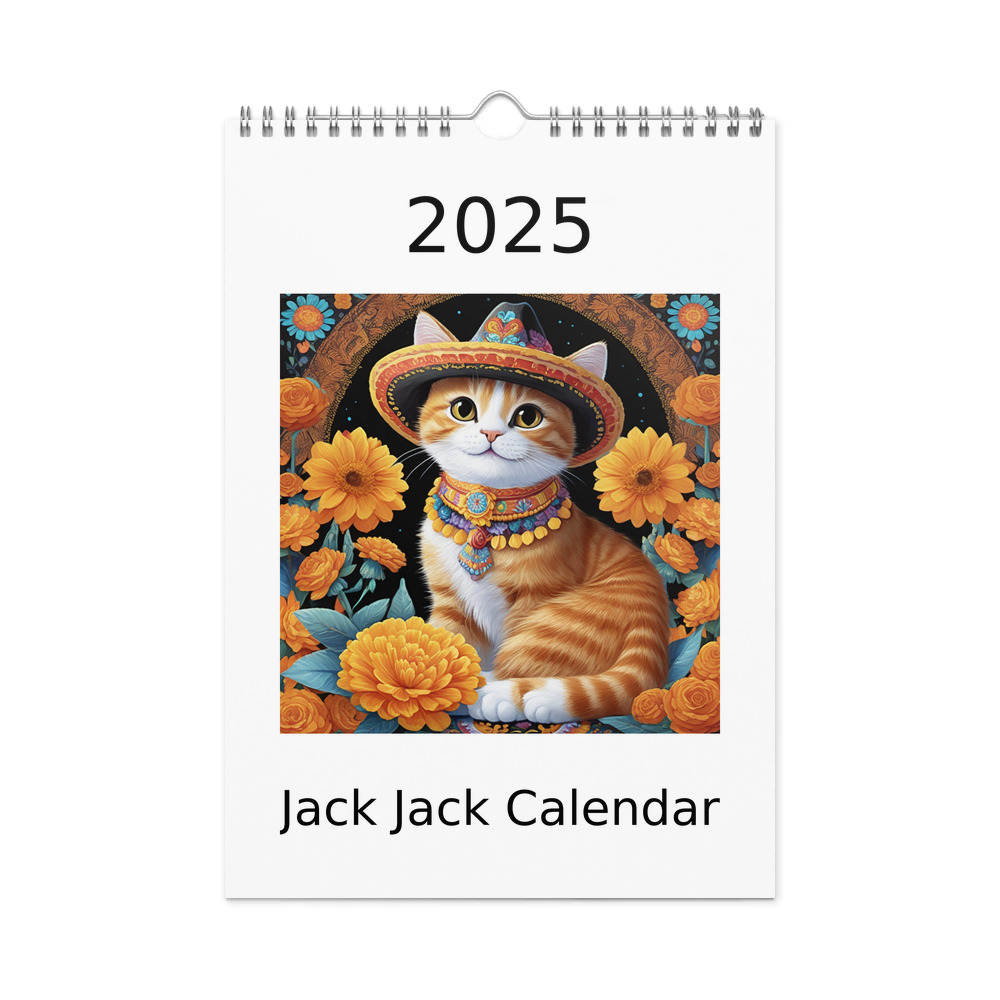 PugMug Custom Jack Jack Wall Calendar (2026)