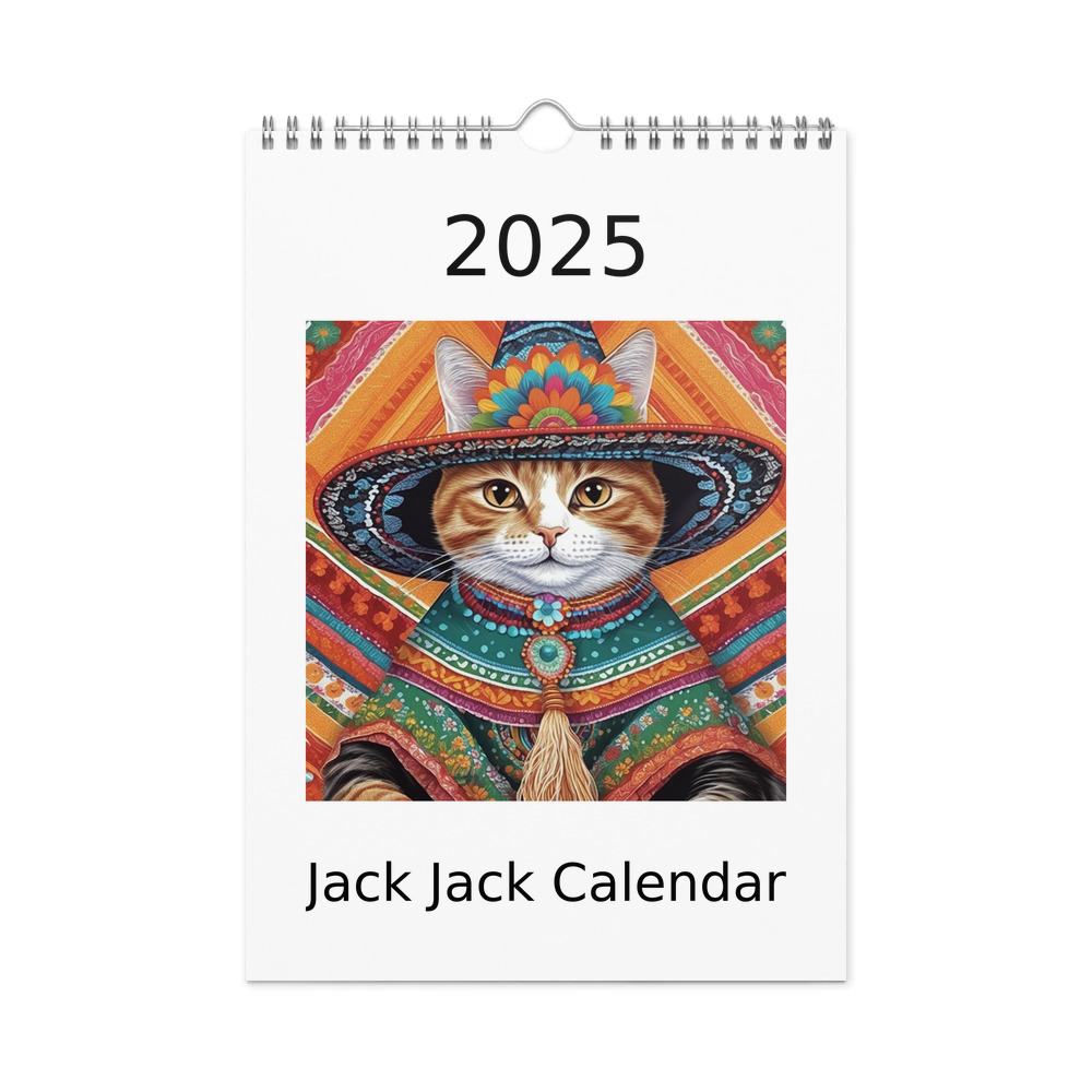 PugMug Custom Jack Jack Wall Calendar (2026)