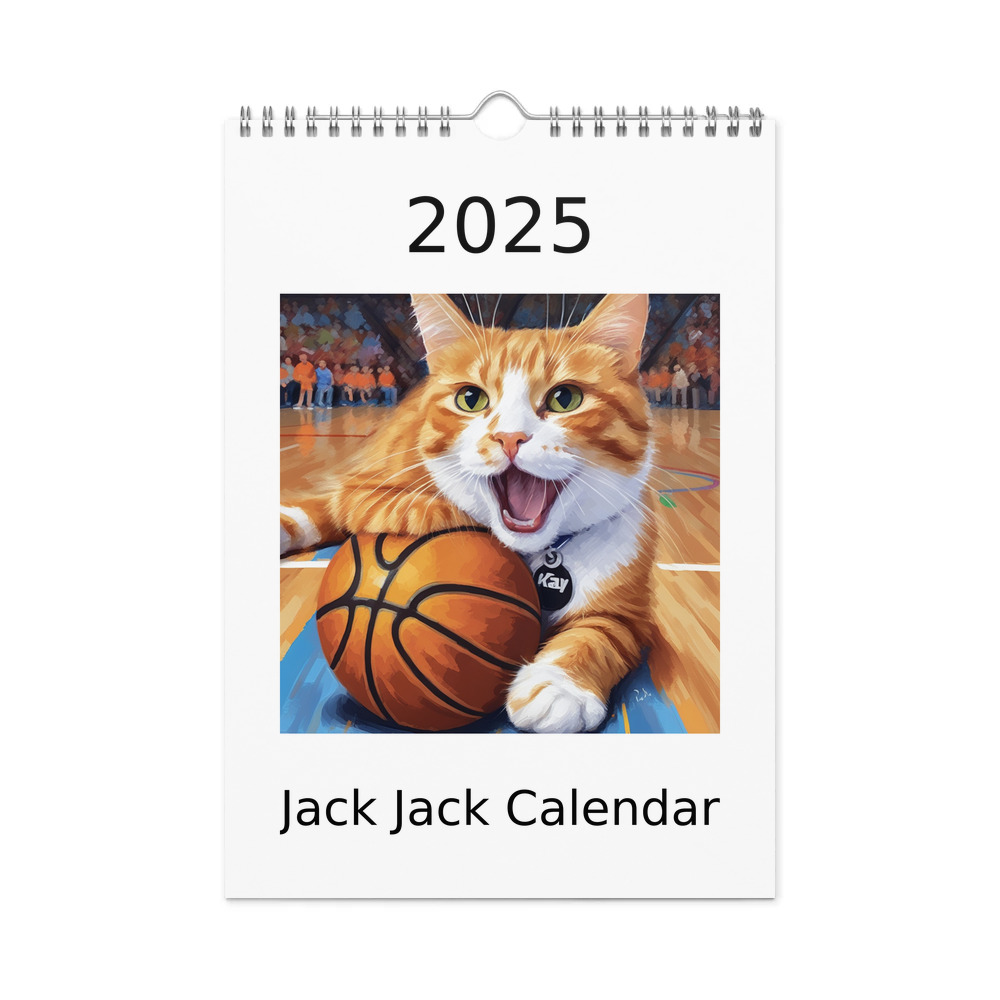 PugMug Custom Jack Jack Wall Calendar (2026)