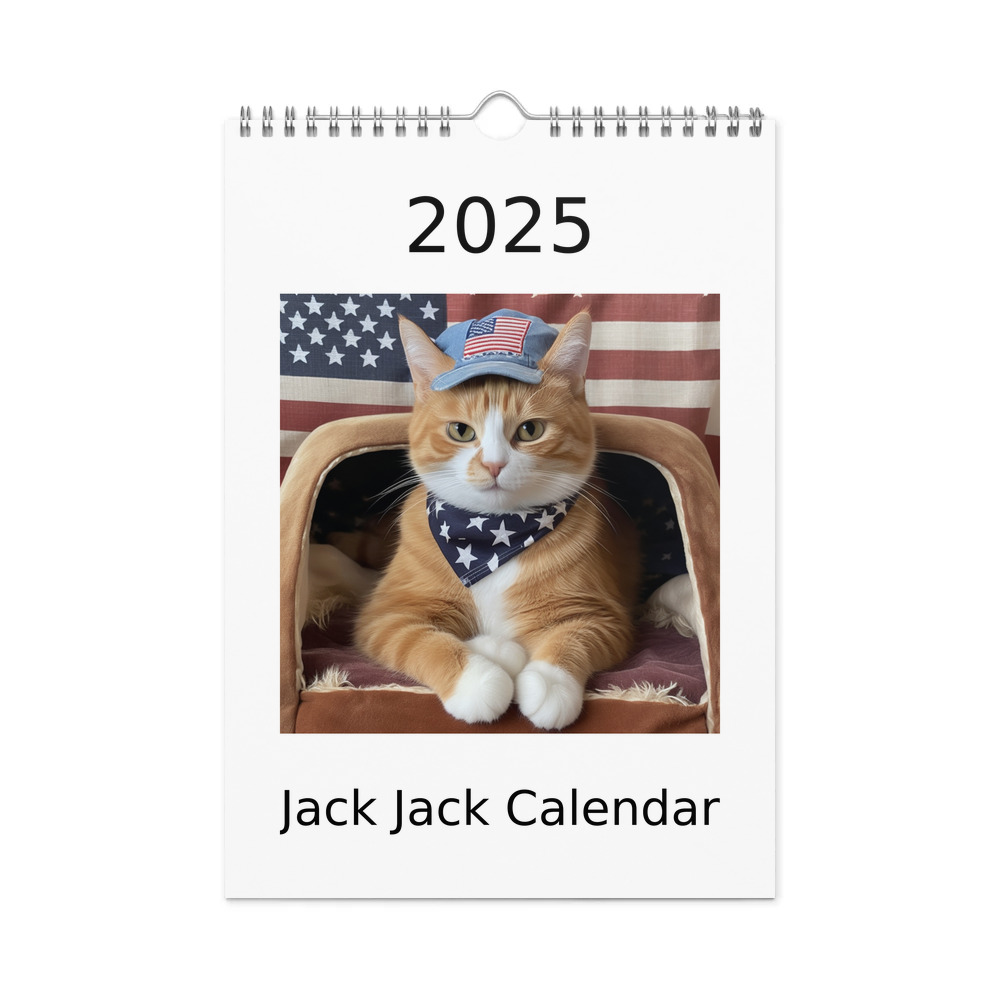 PugMug Custom Jack Jack Wall Calendar (2026)