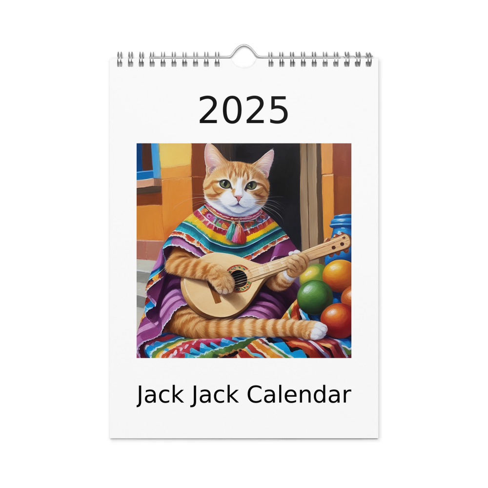 PugMug Custom Jack Jack Wall Calendar (2026)