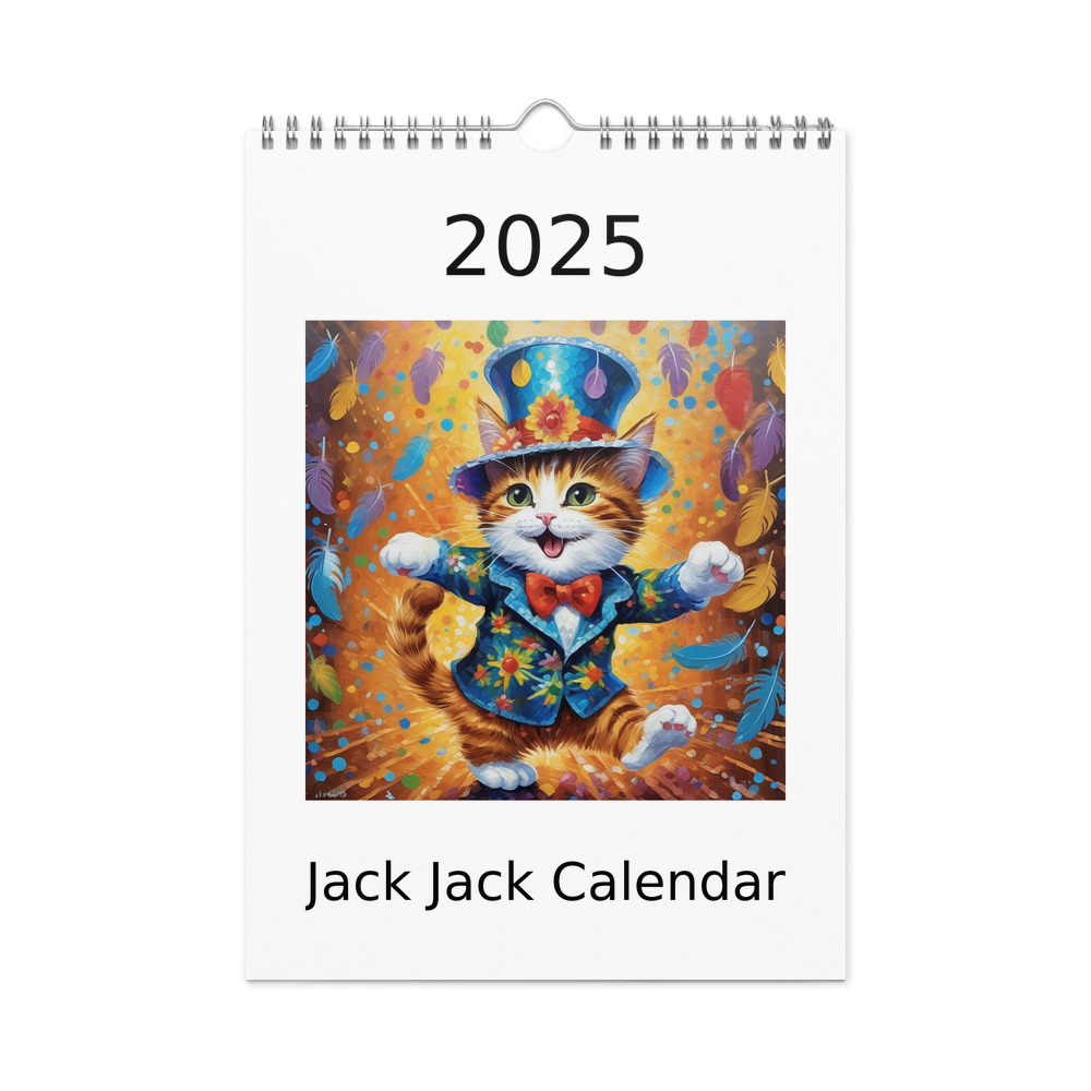 PugMug Custom Jack Jack Wall Calendar (2026)