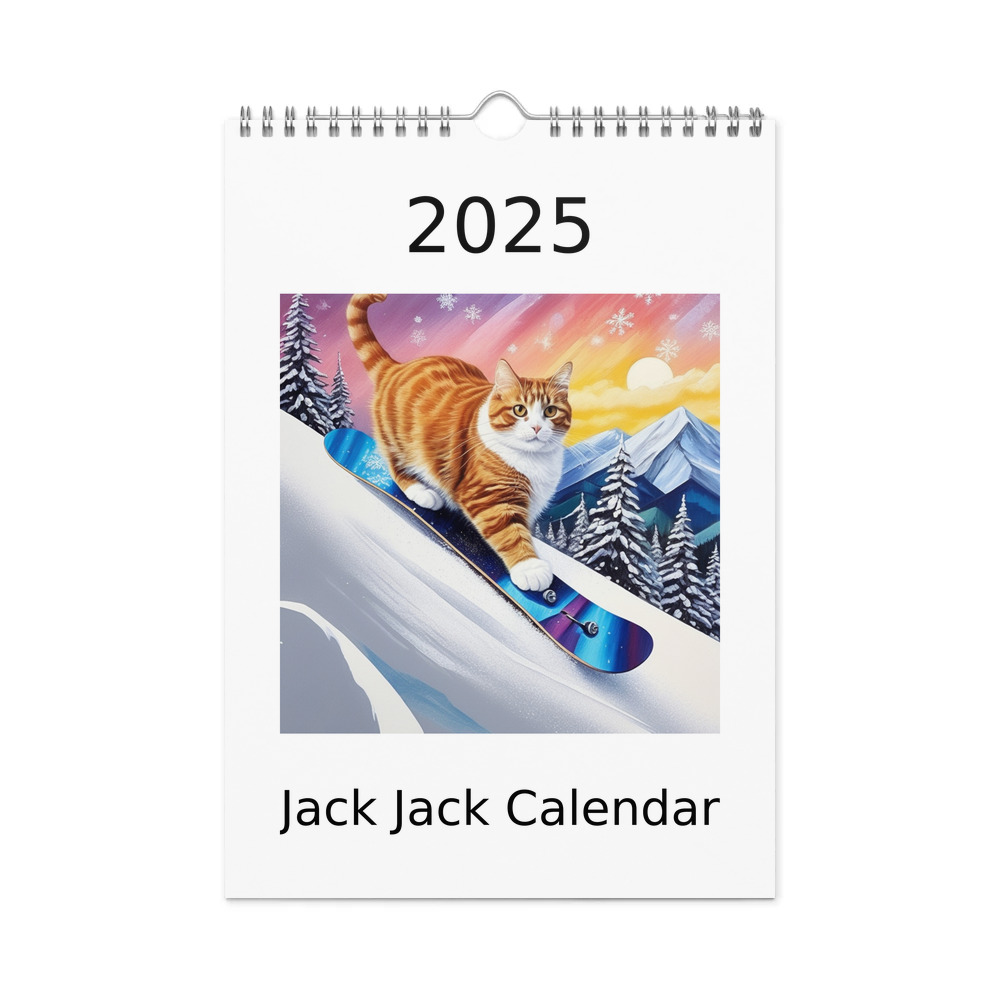 PugMug Custom Jack Jack Wall Calendar (2026)