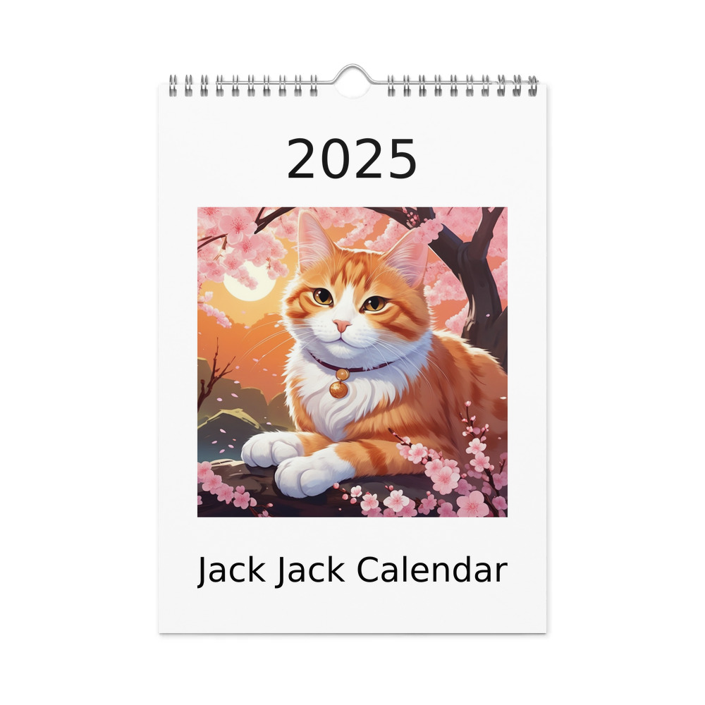 PugMug Custom Jack Jack Wall Calendar (2026)