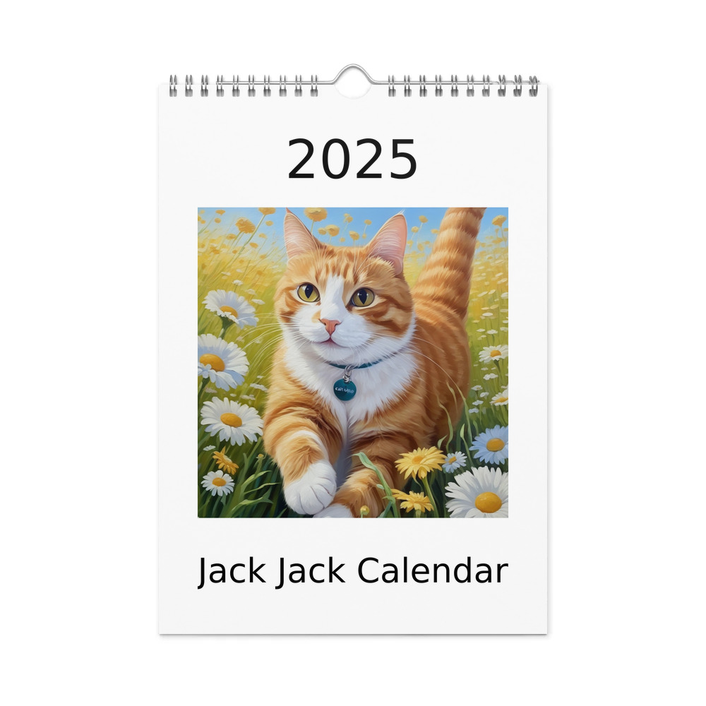 PugMug Custom Jack Jack Wall Calendar (2026)