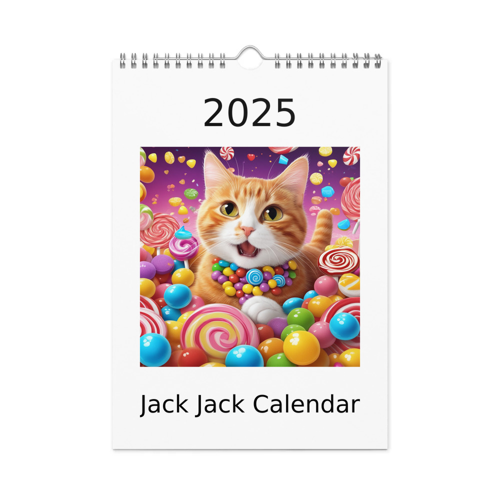 PugMug Custom Jack Jack Wall Calendar (2026)