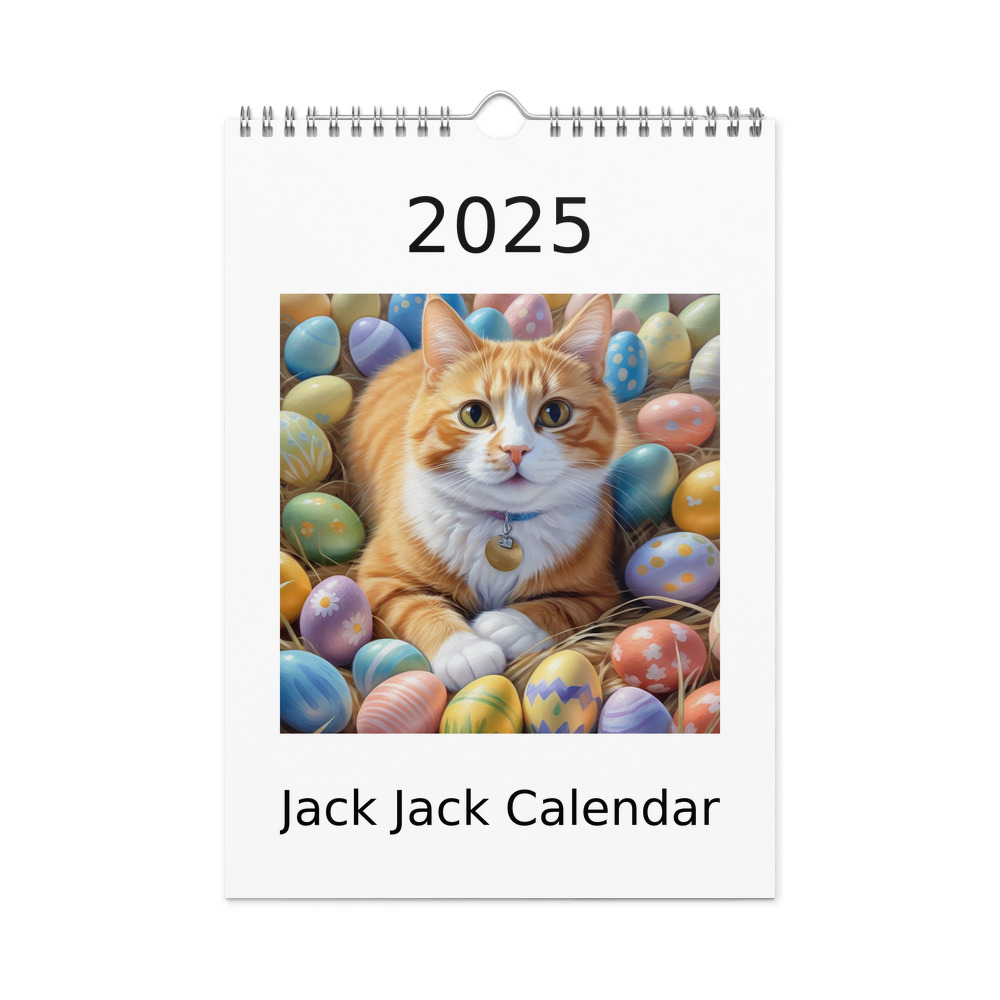 PugMug Custom Jack Jack Wall Calendar (2026)