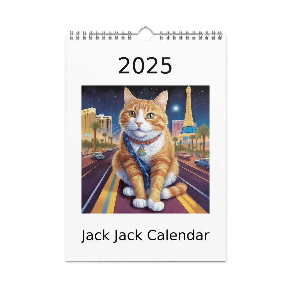 PugMug Custom Jack Jack Wall Calendar (2026)