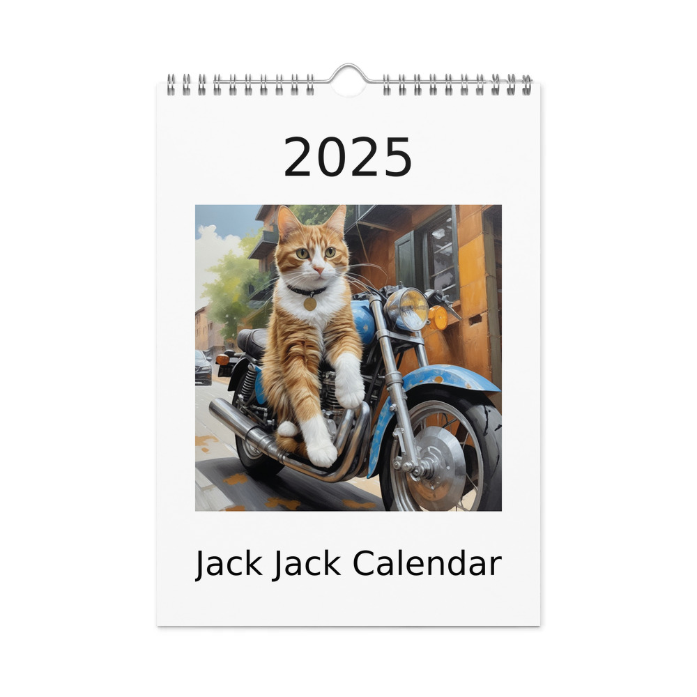 PugMug Custom Jack Jack Wall Calendar (2026)