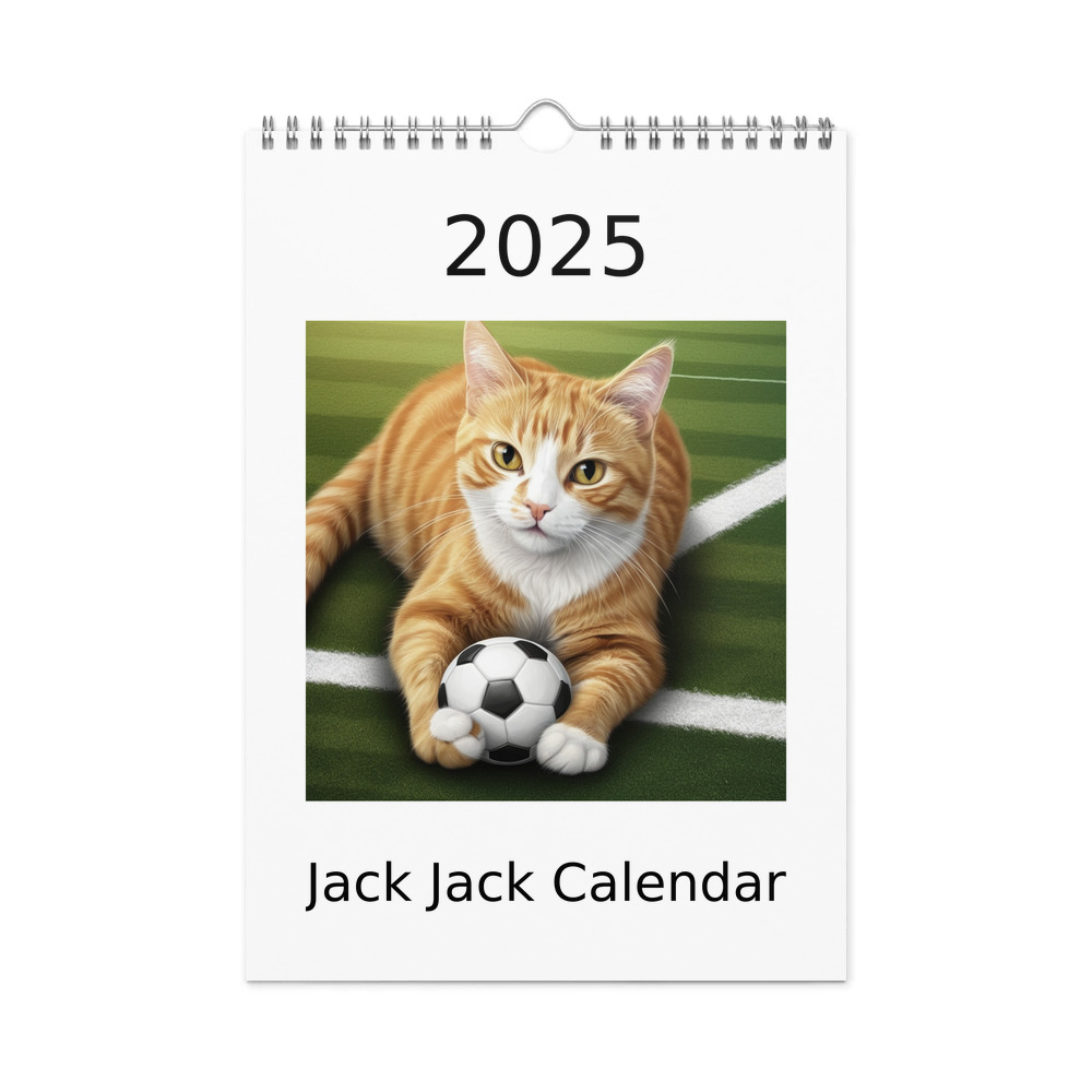 PugMug Custom Jack Jack Wall Calendar (2026)
