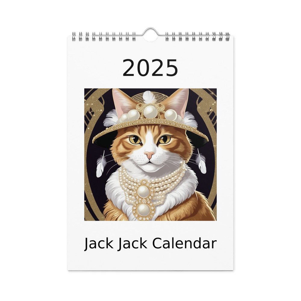 PugMug Custom Jack Jack Wall Calendar (2026)