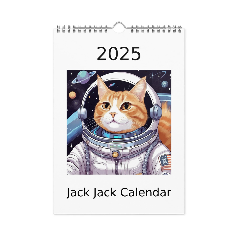 PugMug Custom Jack Jack Wall Calendar (2026)