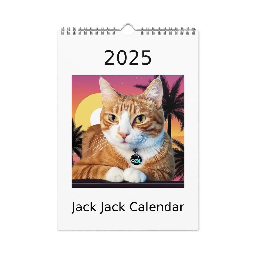 PugMug Custom Jack Jack Wall Calendar (2026)