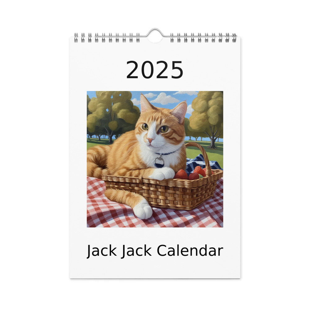 PugMug Custom Jack Jack Wall Calendar (2026)
